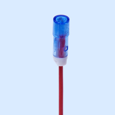 quality A-10-3 230 Volt Led Indicator Lampen 6mm Dia Blauwe Led Indicator factory